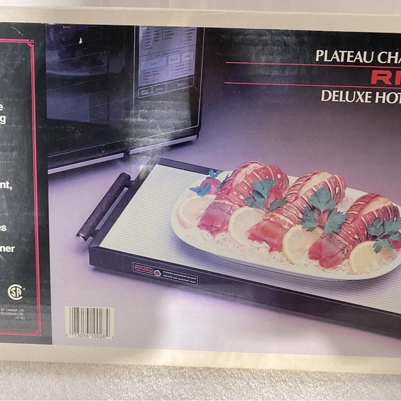 Vintage Rival Deluxe Hot Electric Tray - Picture 3 of 16